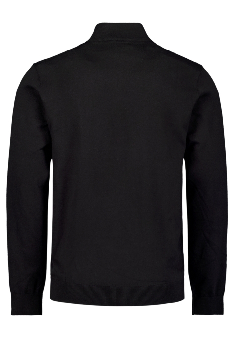 NO-EXCESS pullover half zip 2 coloured melang